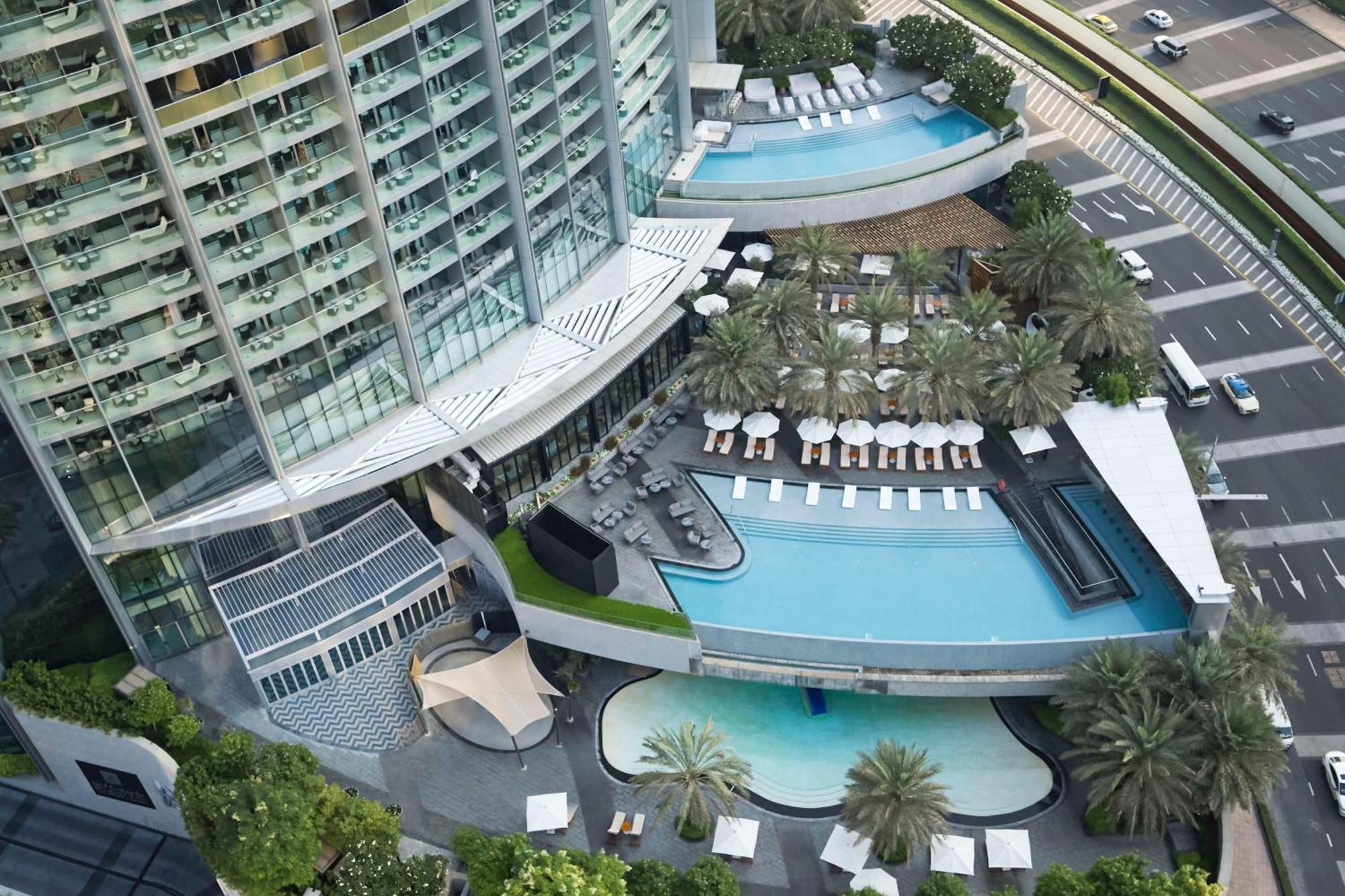 Kempinski The Boulevard Dubai Ngoại thất bức ảnh The swimming pool